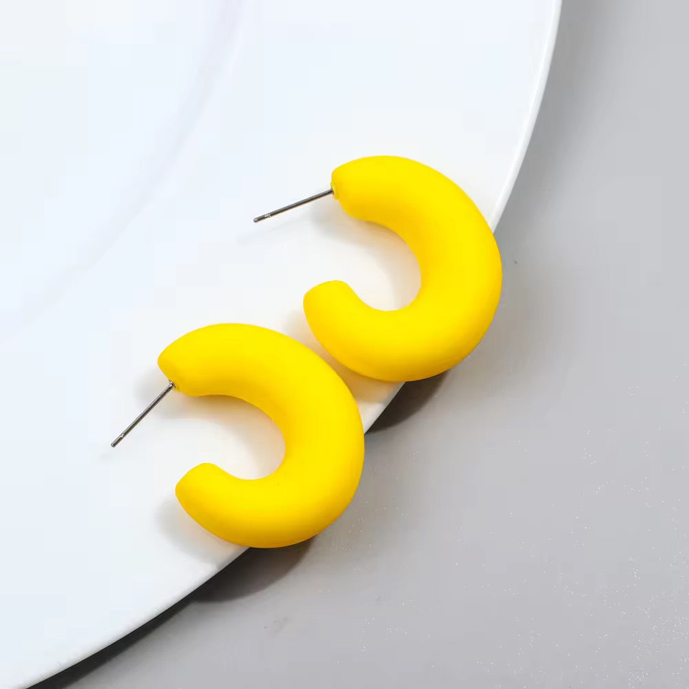 Lunar Pop Hoops Earrings