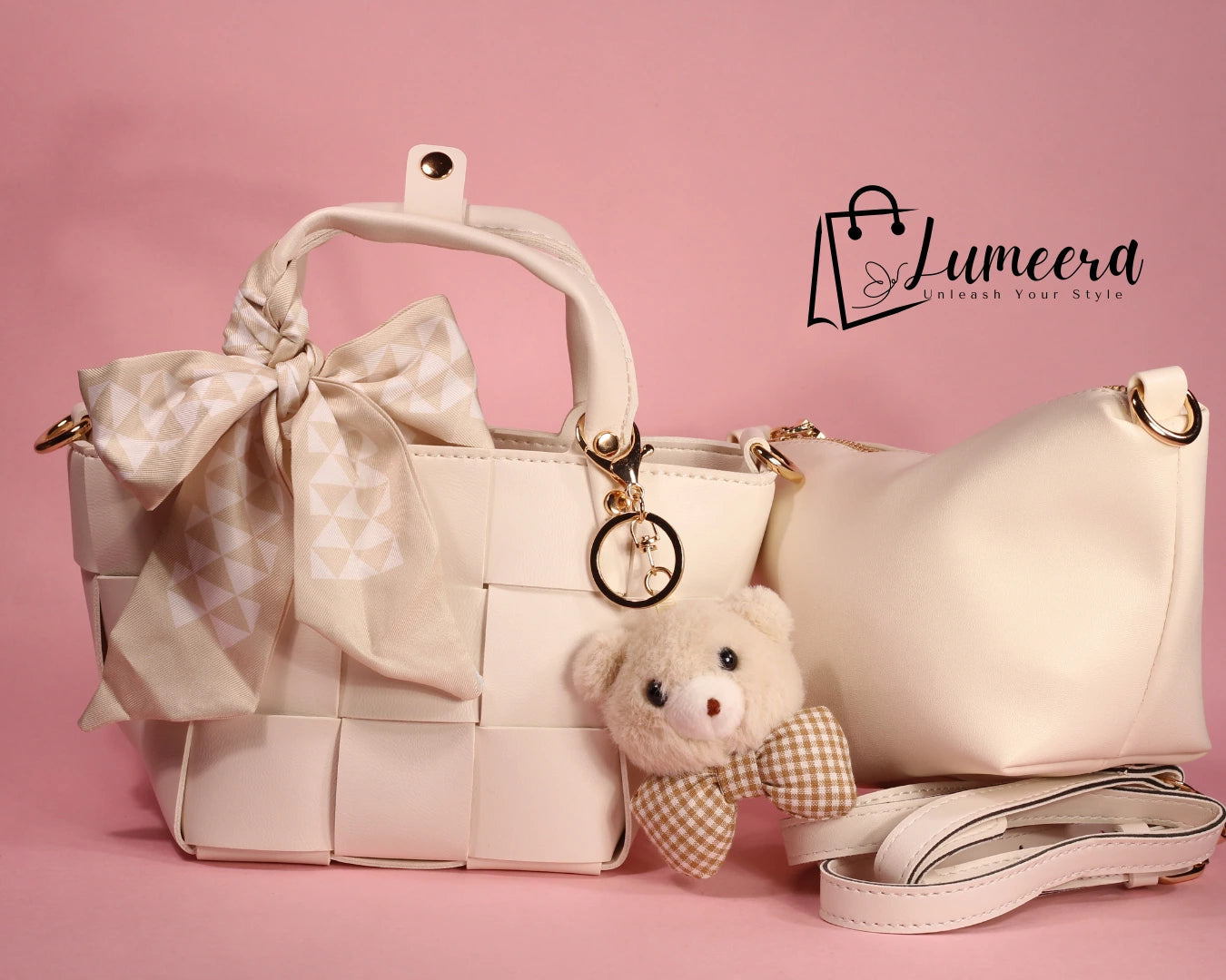 SnowBelle Hand Bag (white)