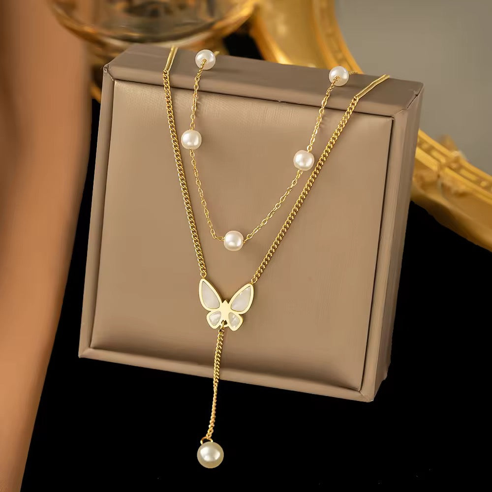 Butterfly Gleam Necklace