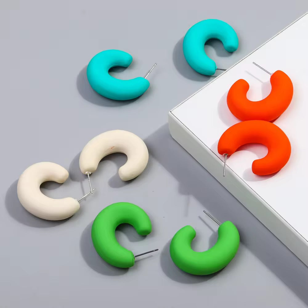 Lunar Pop Hoops Earrings
