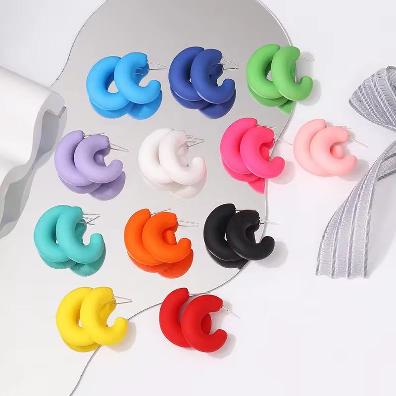 Lunar Pop Hoops Earrings