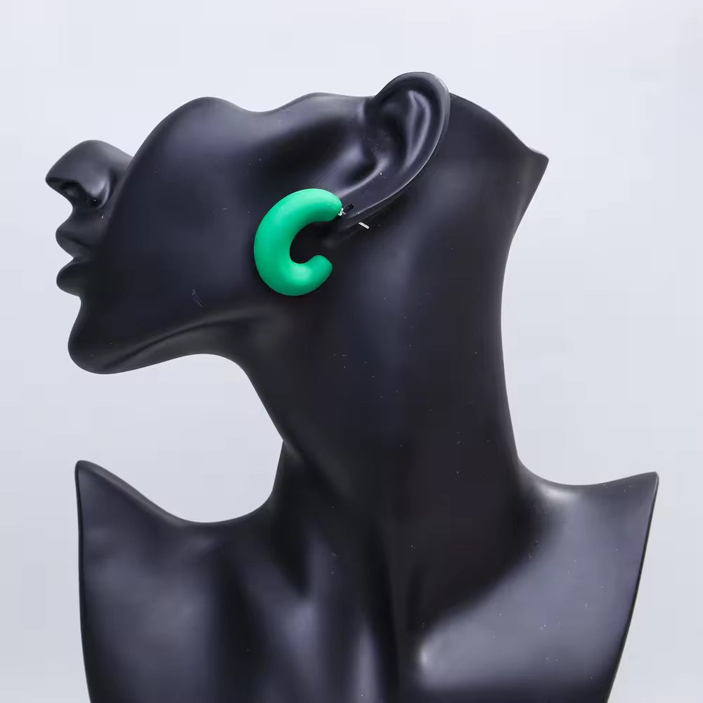Lunar Pop Hoops Earrings