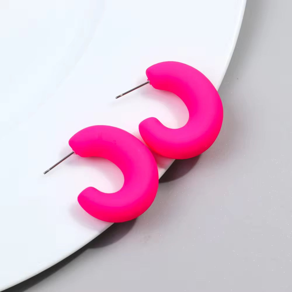 Lunar Pop Hoops Earrings