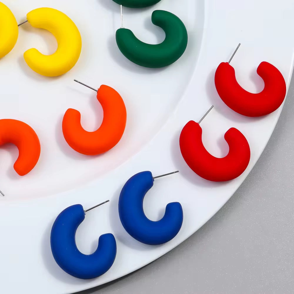 Lunar Pop Hoops Earrings