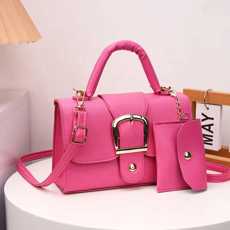 Candy Buckle Hand Bag