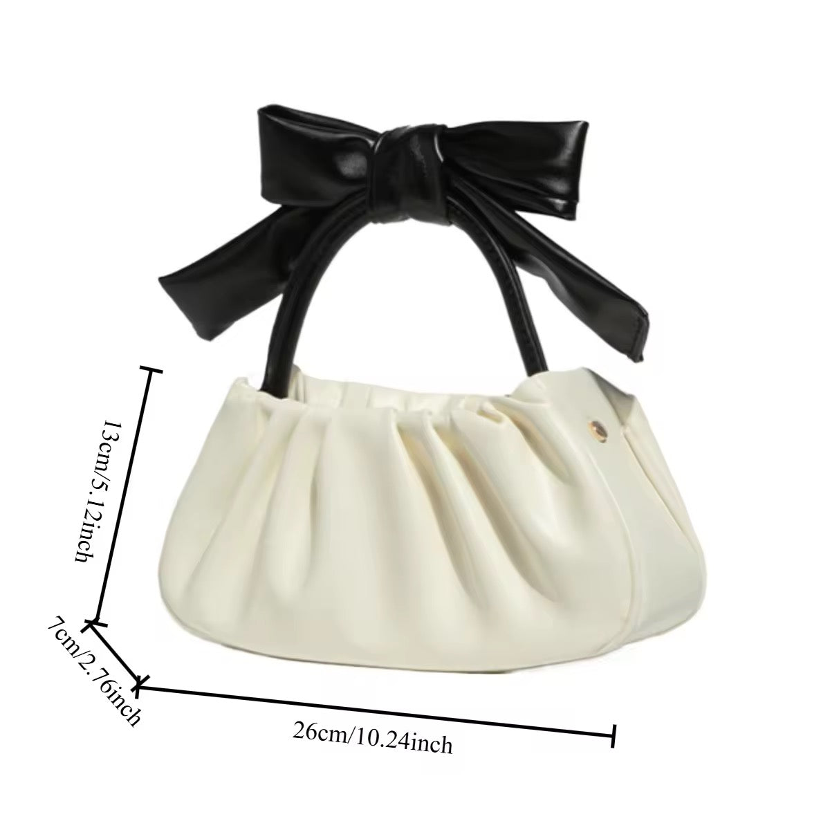 Ivory Twist Hand Bag