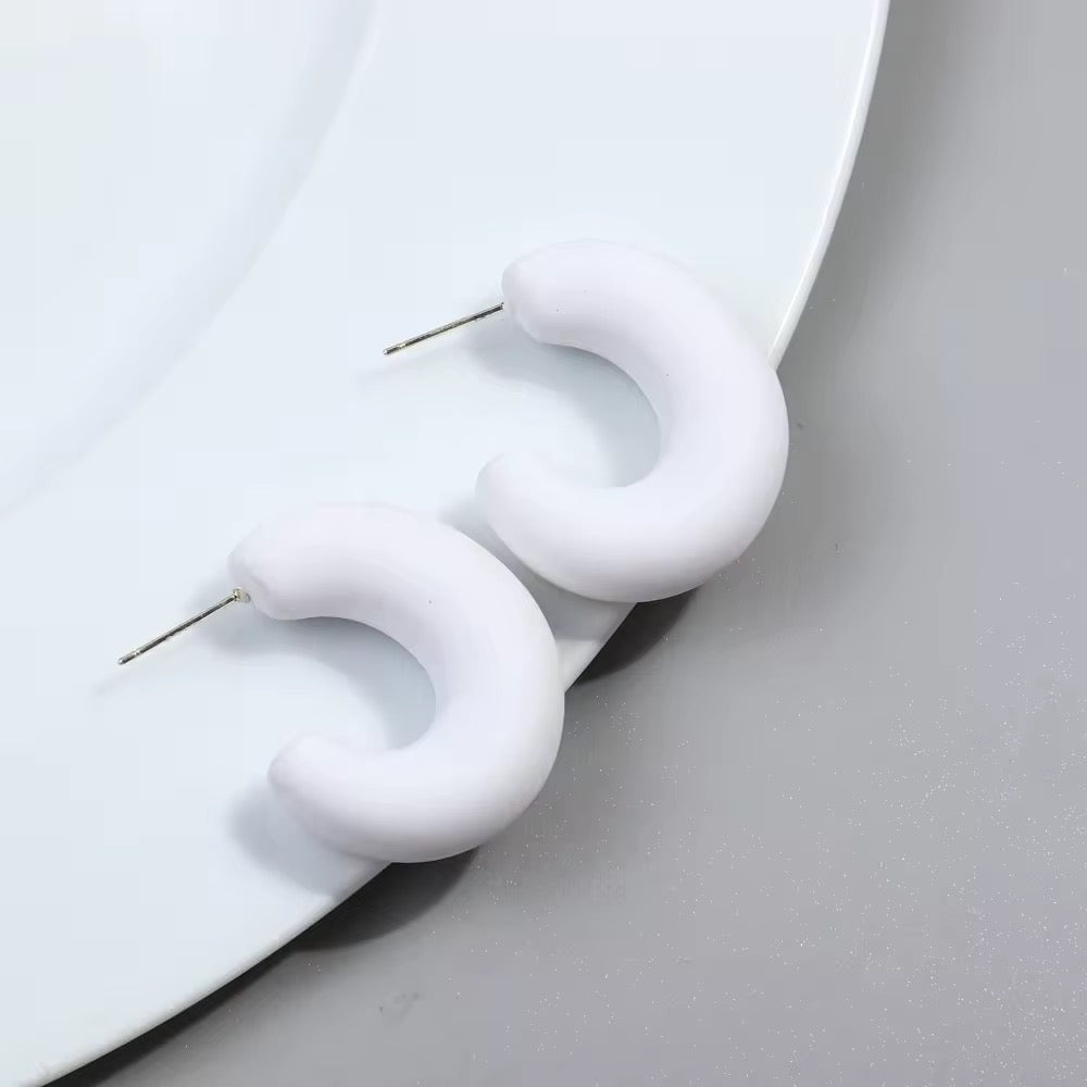 Lunar Pop Hoops Earrings