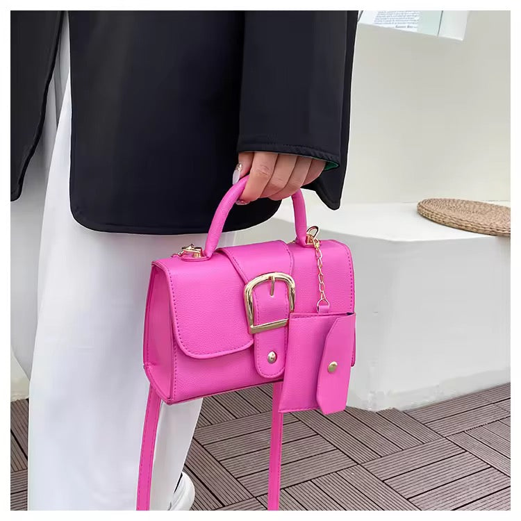 Candy Buckle Hand Bag