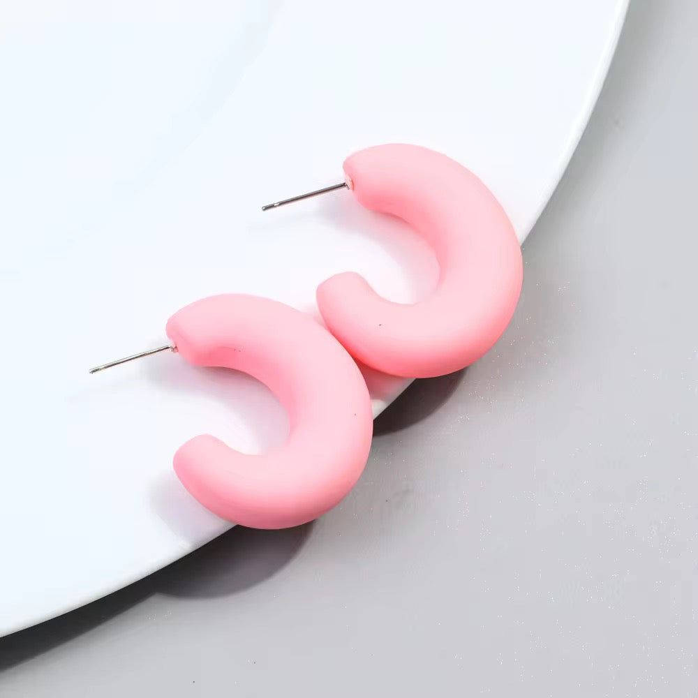 Lunar Pop Hoops Earrings
