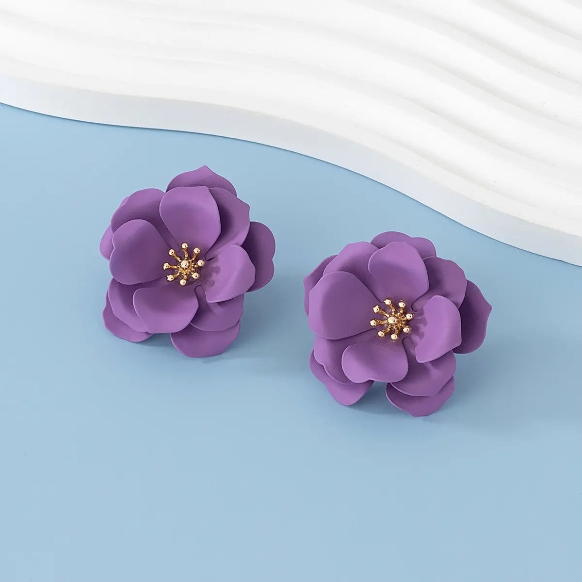 Mystic Bloom Stud Earrings
