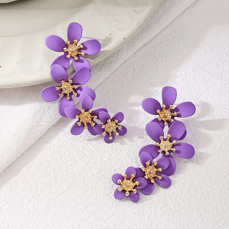 Lavender Trail Earrings