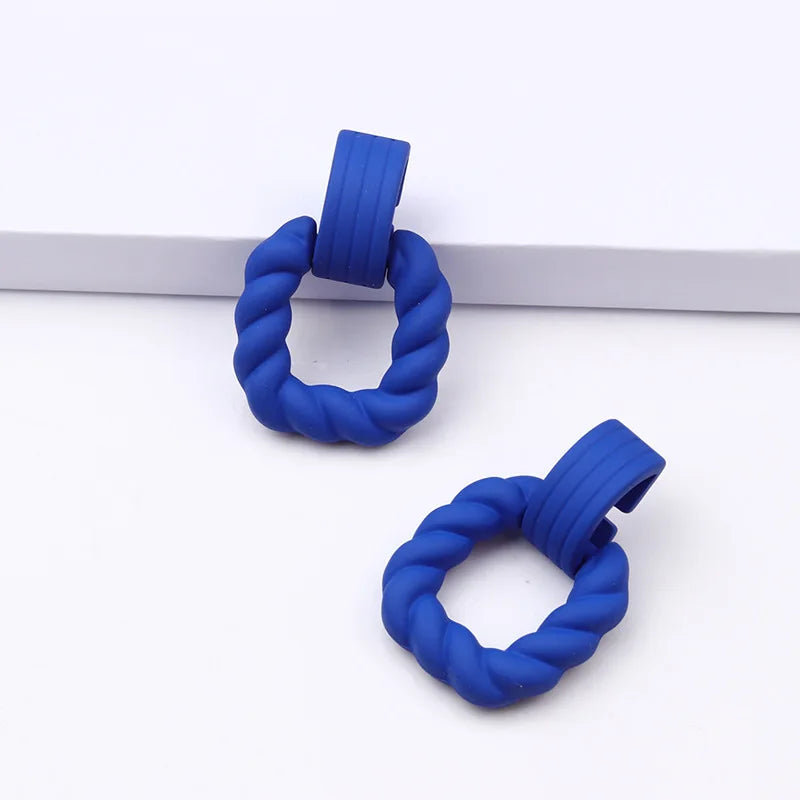 Twist Hoops Earrings