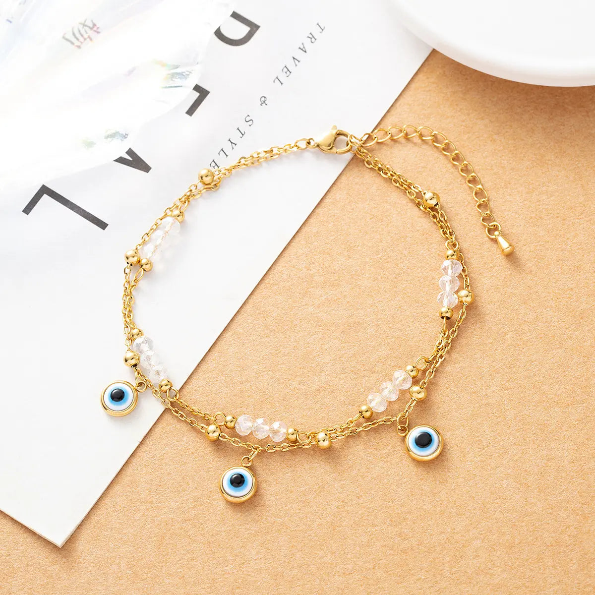 Evil Eye Charm Accessory (Bracelet/Anklet)