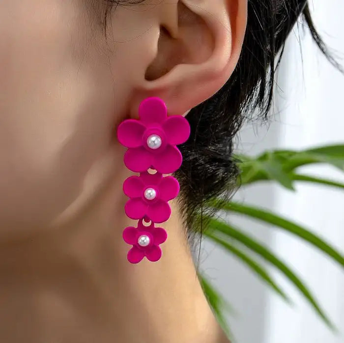Fuchsia Trail Earrings