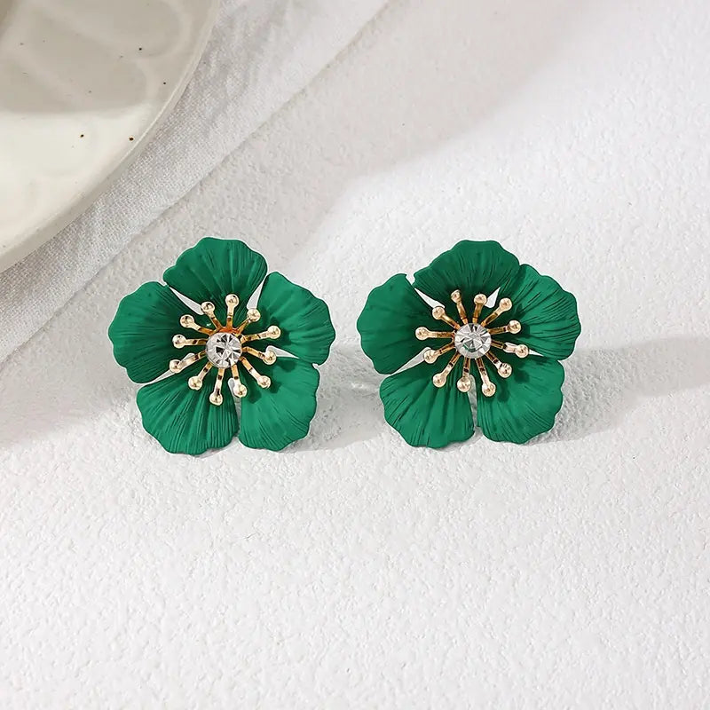 Tangerine Glow Earrings