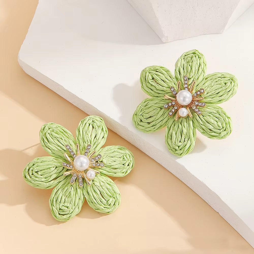 Pearlwoven Flora Earrings