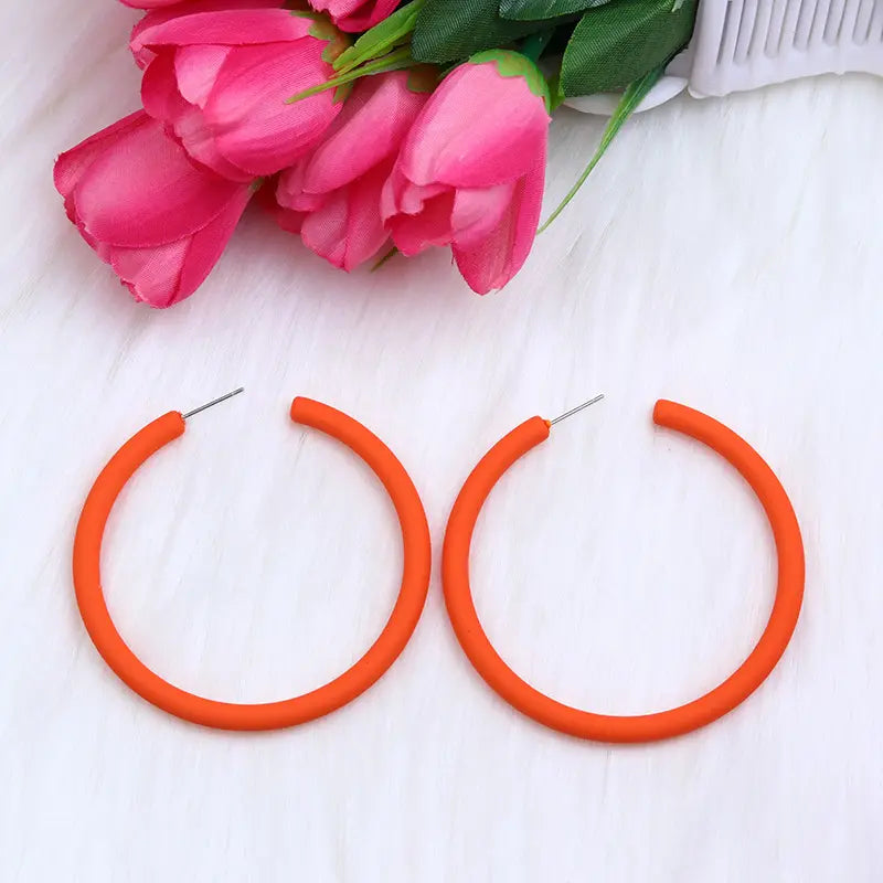 Spectrum Hoops Earrings