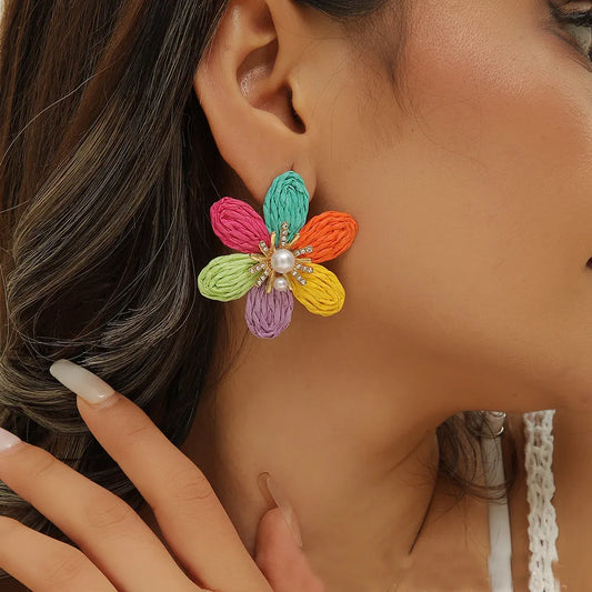 Pearlwoven Flora Earrings