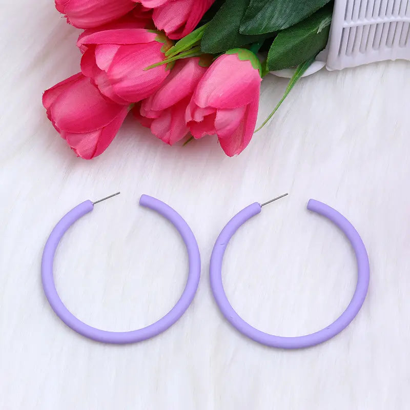 Spectrum Hoops Earrings