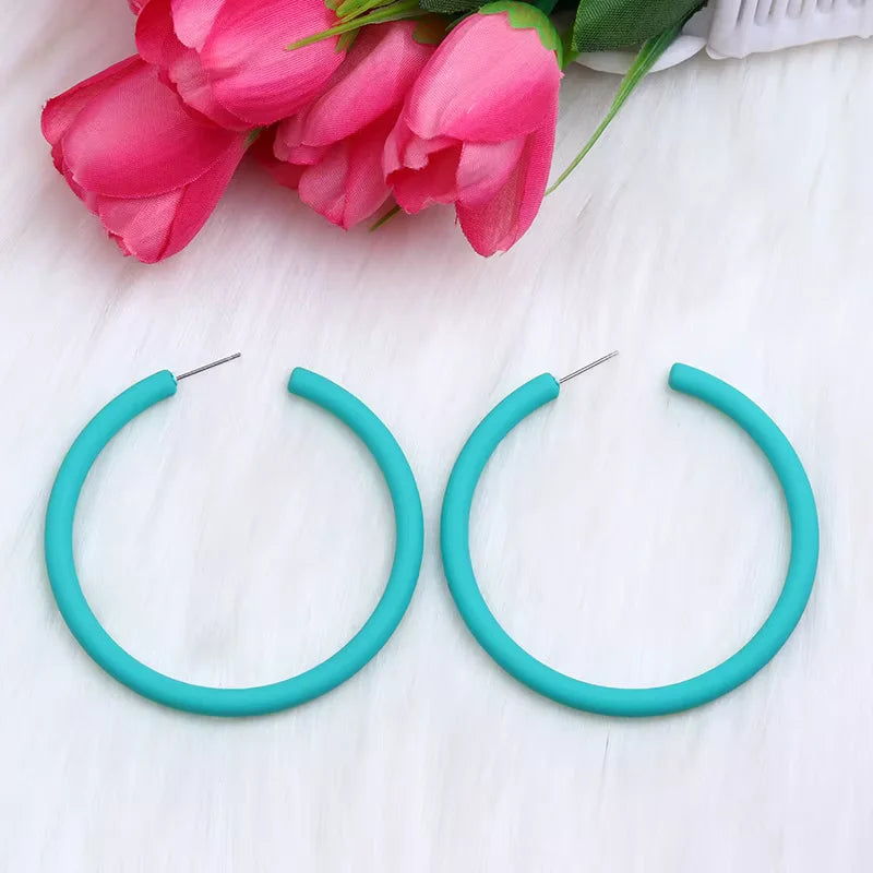 Spectrum Hoops Earrings