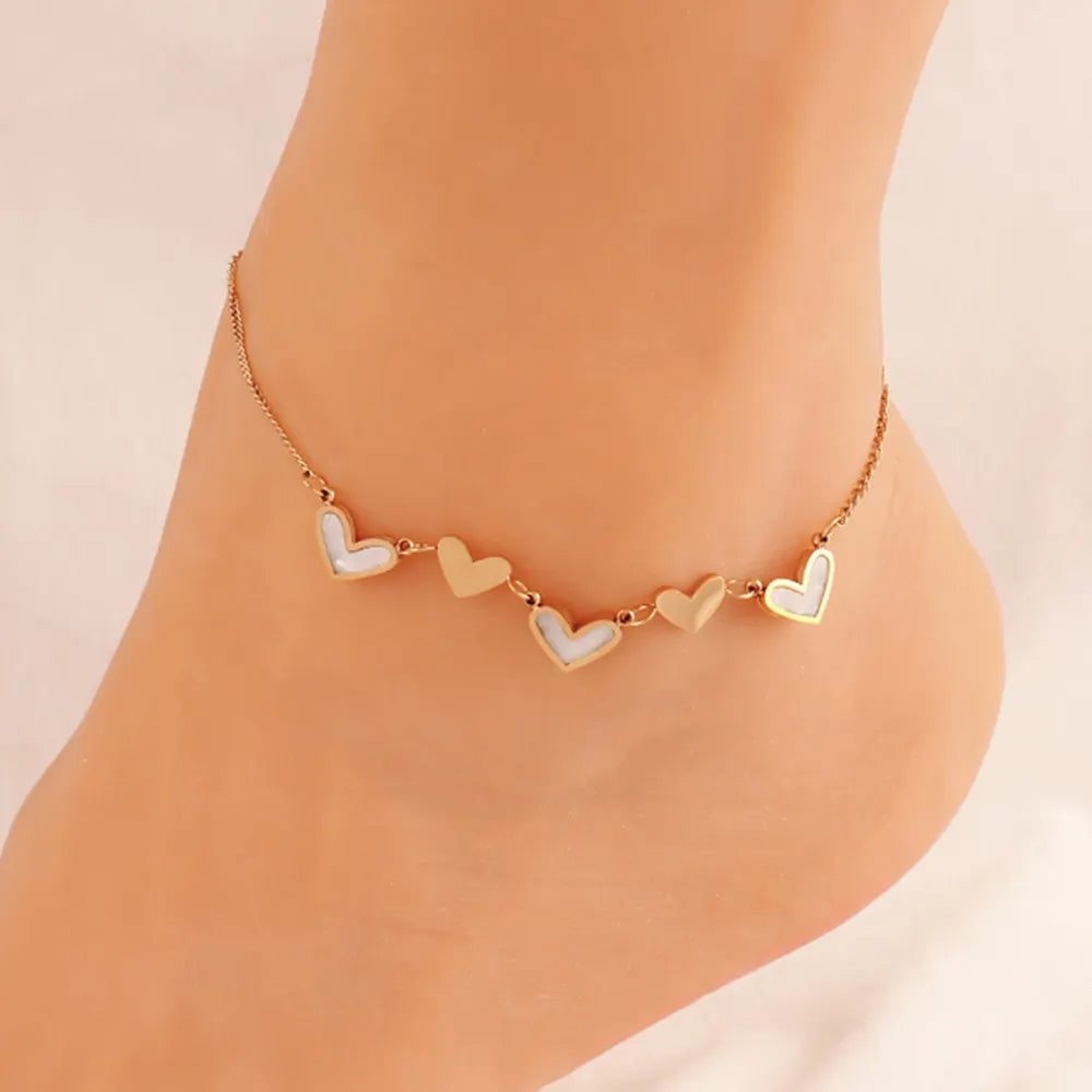Golden Heart Symphony Bracelet/Anklet