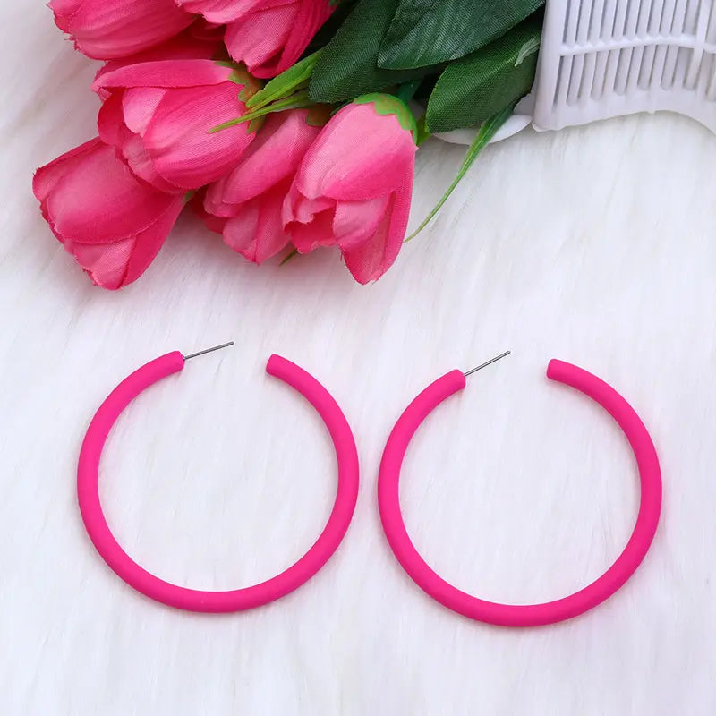 Spectrum Hoops Earrings