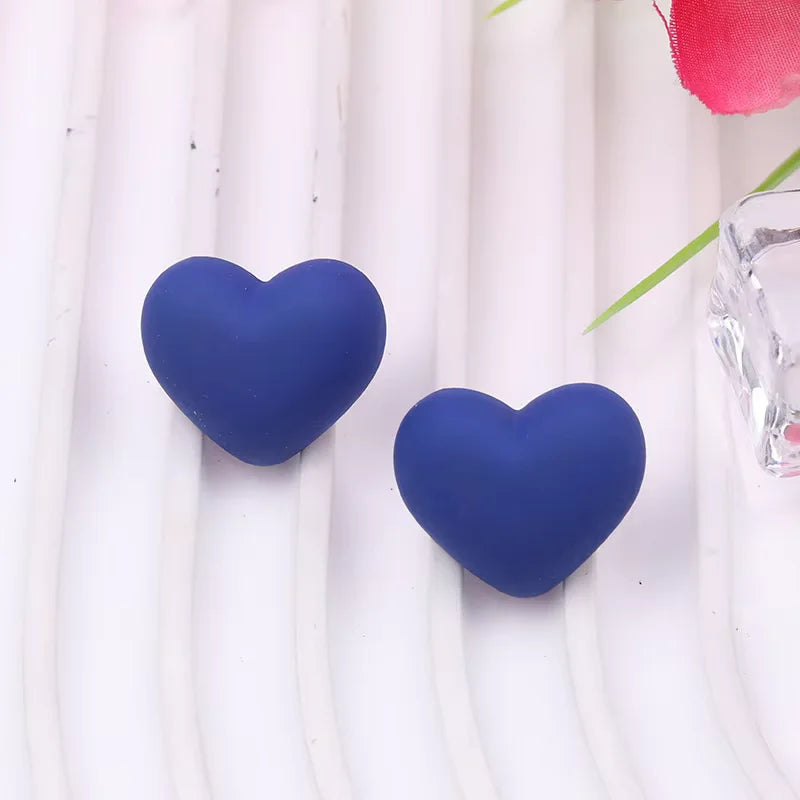 Heart Pop Stud Earrings