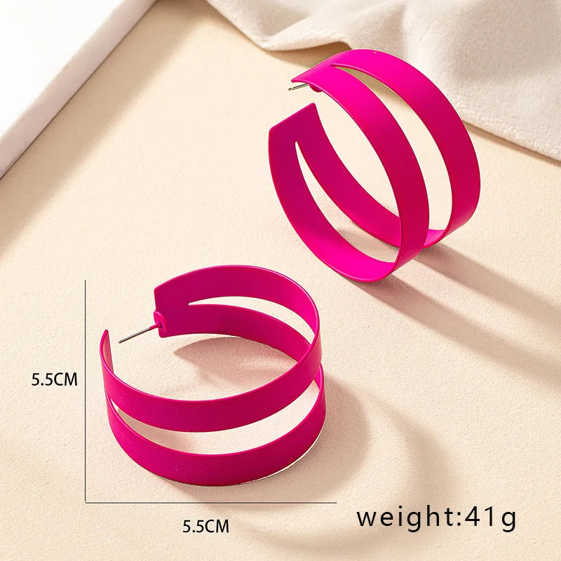Enchanted Grove Hoops Earrings