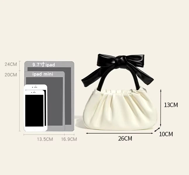 Ivory Twist Hand Bag