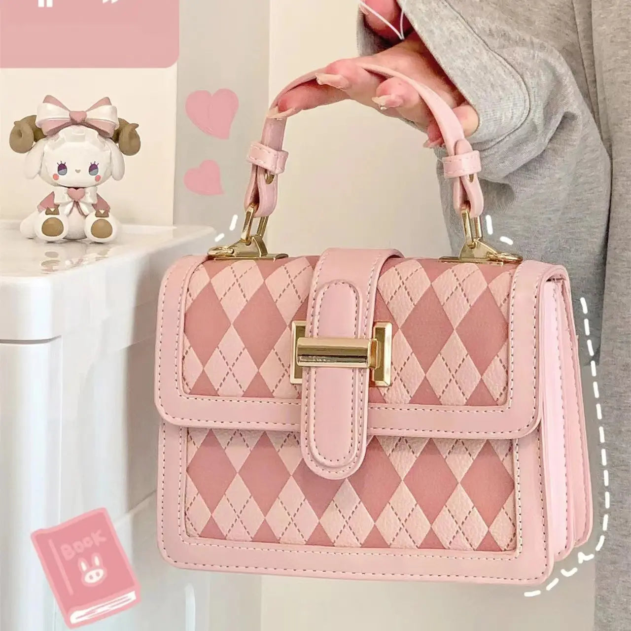 Blush Harmony Handbag & Sling