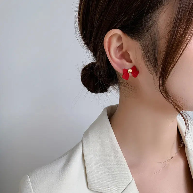 Chic Noir Knots earrings