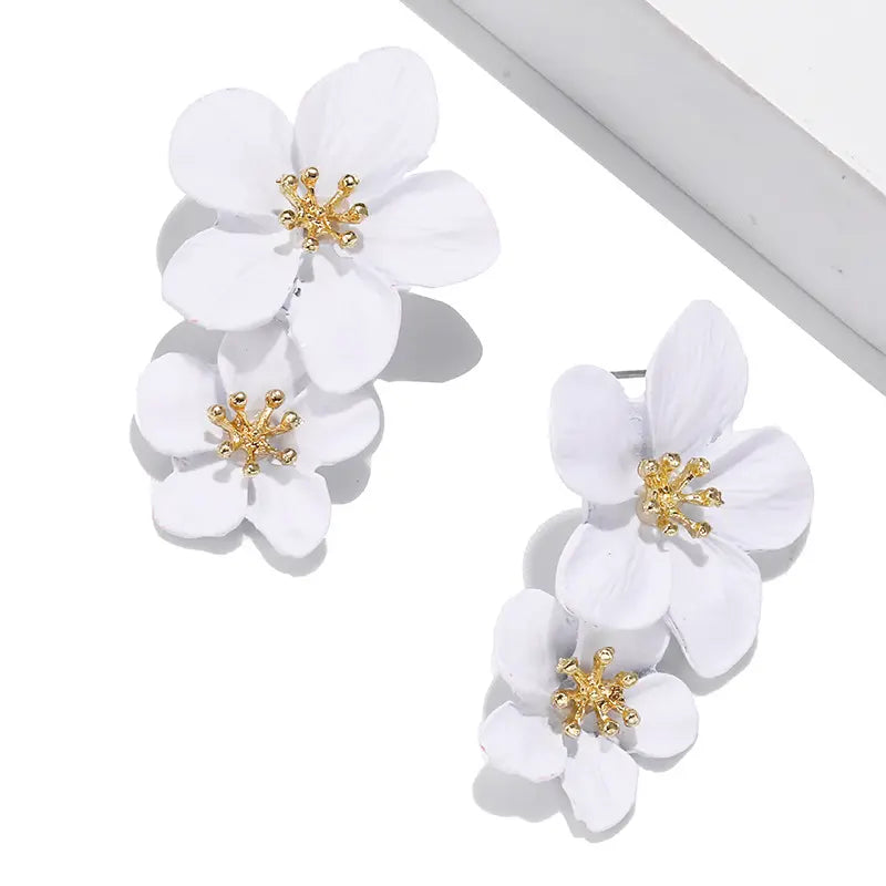 Snow Blossom Earrings