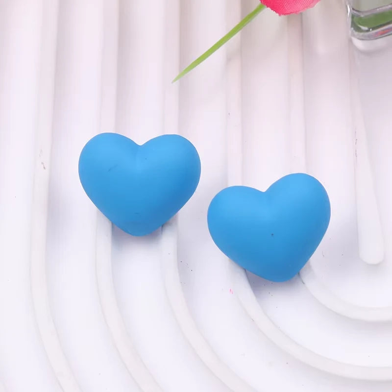 Heart Pop Stud Earrings