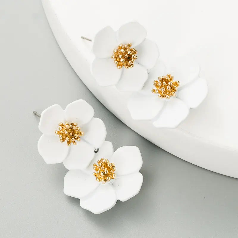 Cloud Petal Earrings