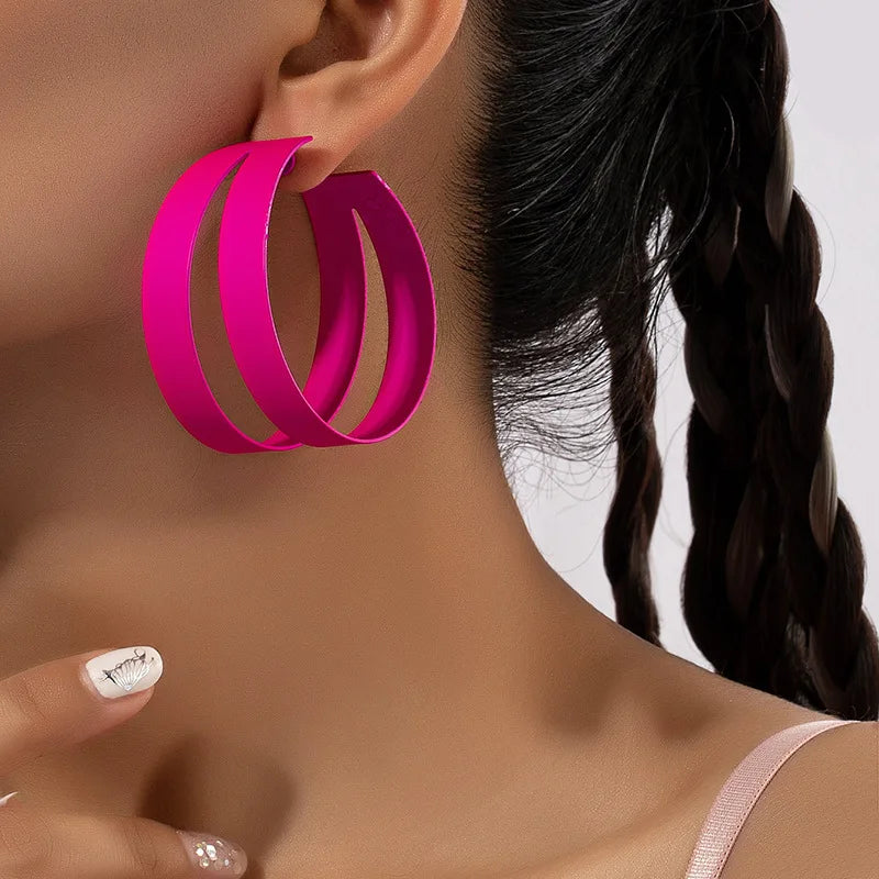 Enchanted Grove Hoops Earrings