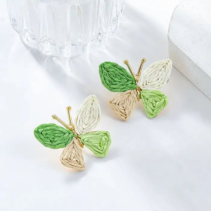 Rainbow Flutter Earrings