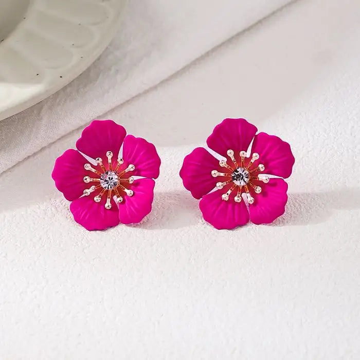 Tangerine Glow Earrings