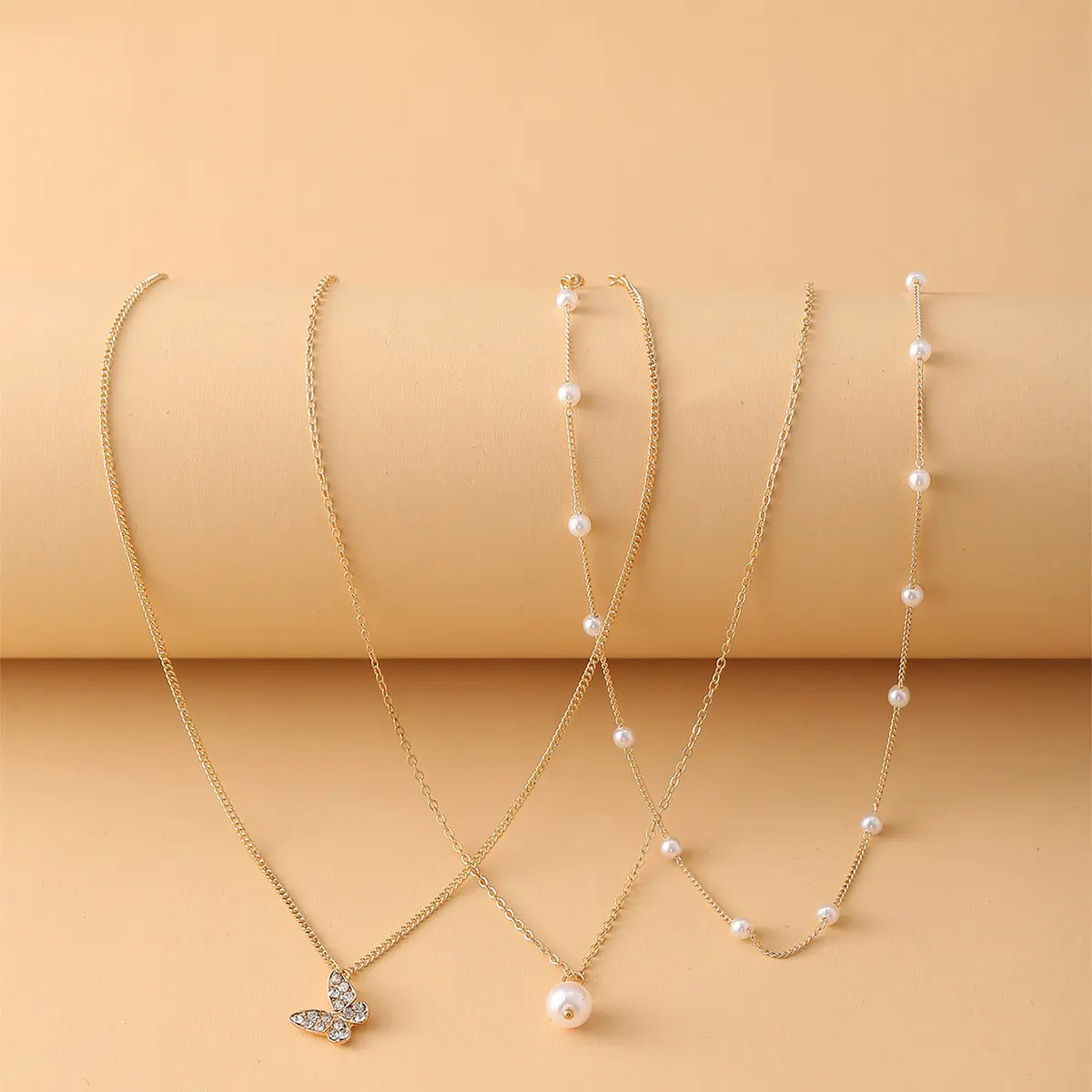 Pearl Glow Layered Necklace