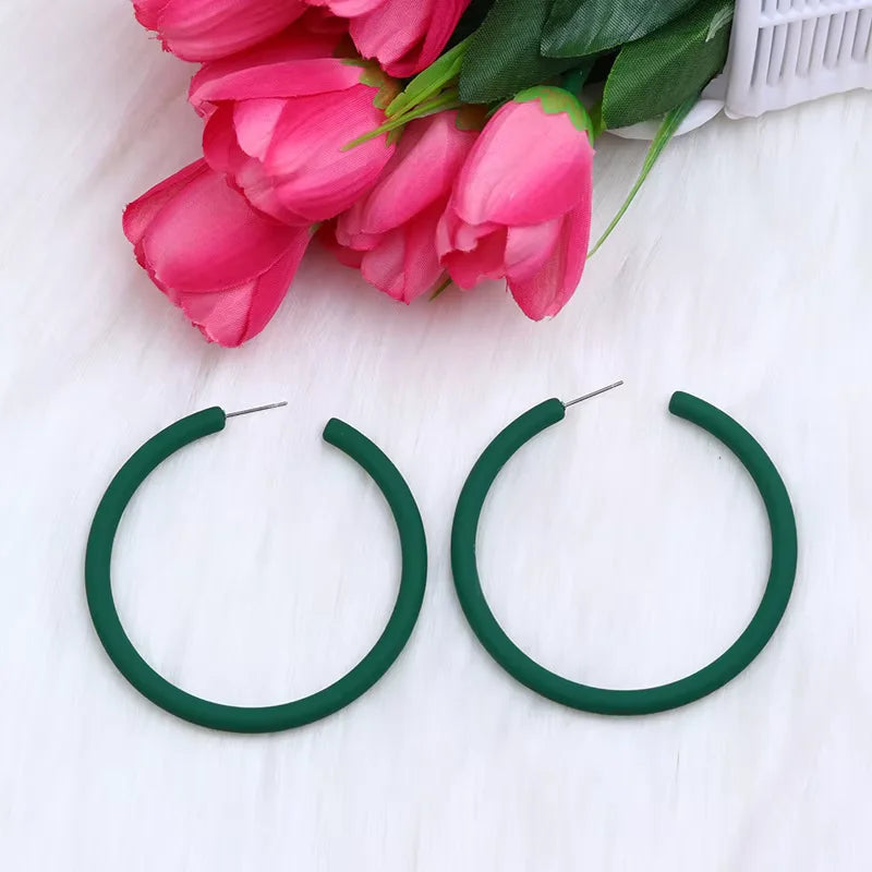 Spectrum Hoops Earrings