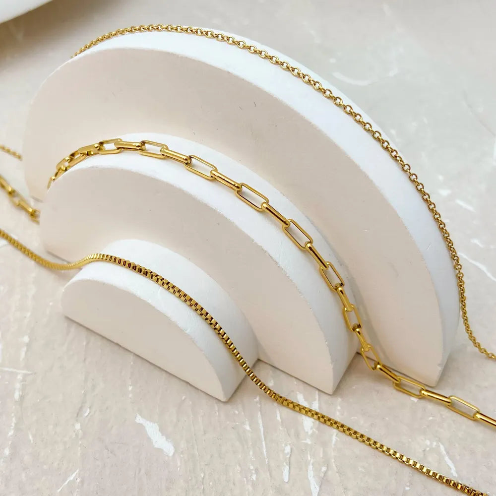 Golden Luxe Multi-Chain Necklace