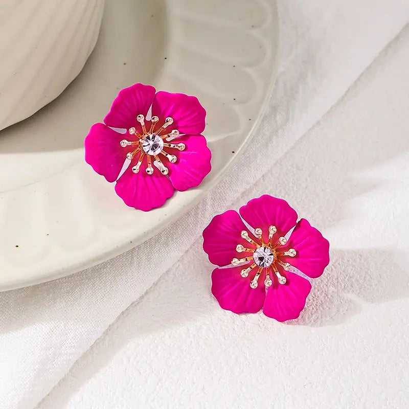 Tangerine Glow Earrings