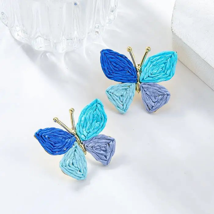 Rainbow Flutter Earrings
