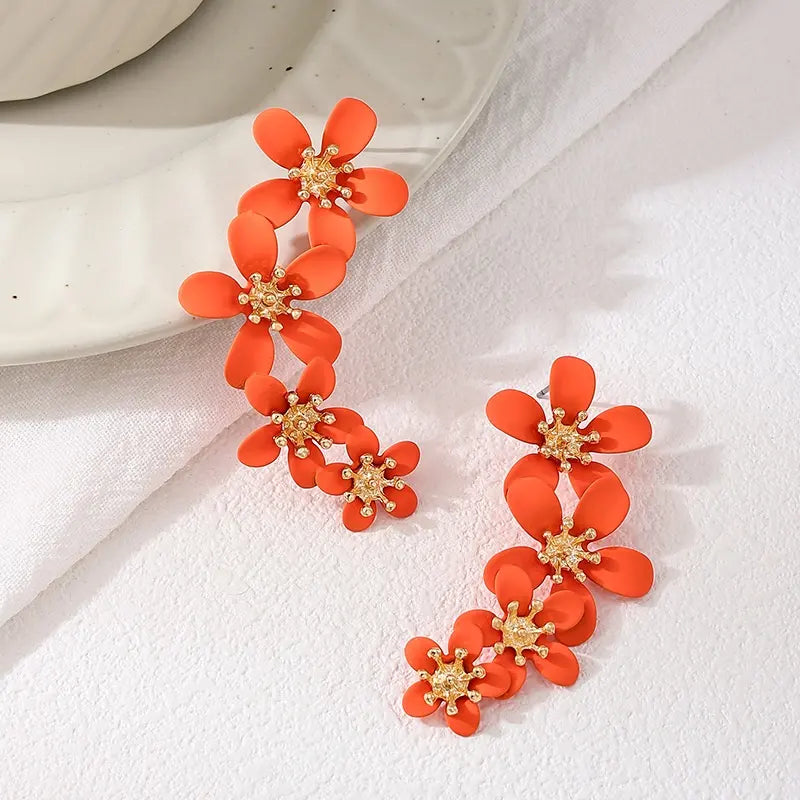 Pink Inferno Earrings