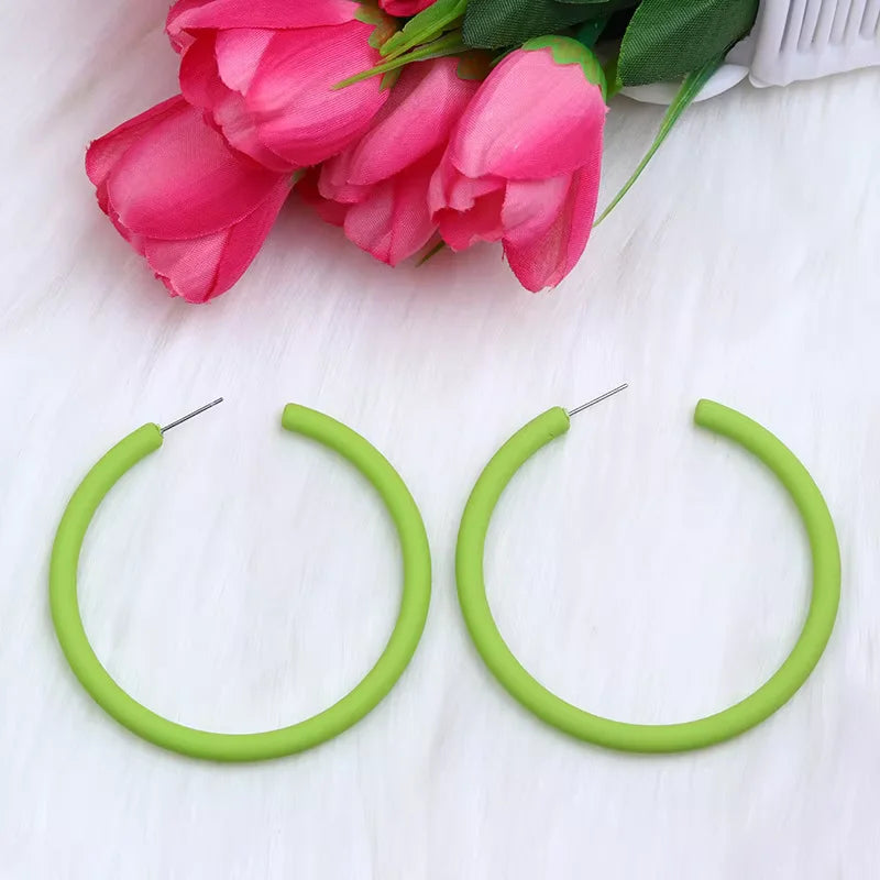 Spectrum Hoops Earrings