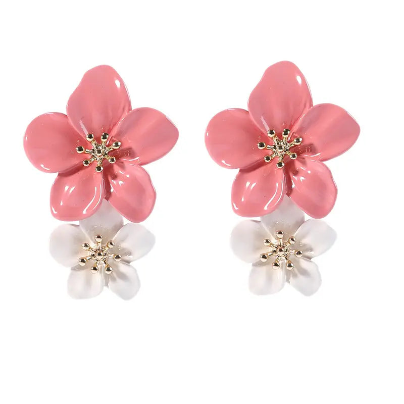 Blush Blossom Ombre Earrings
