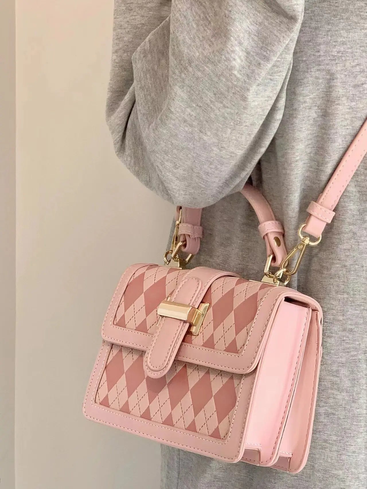 Blush Harmony Handbag & Sling