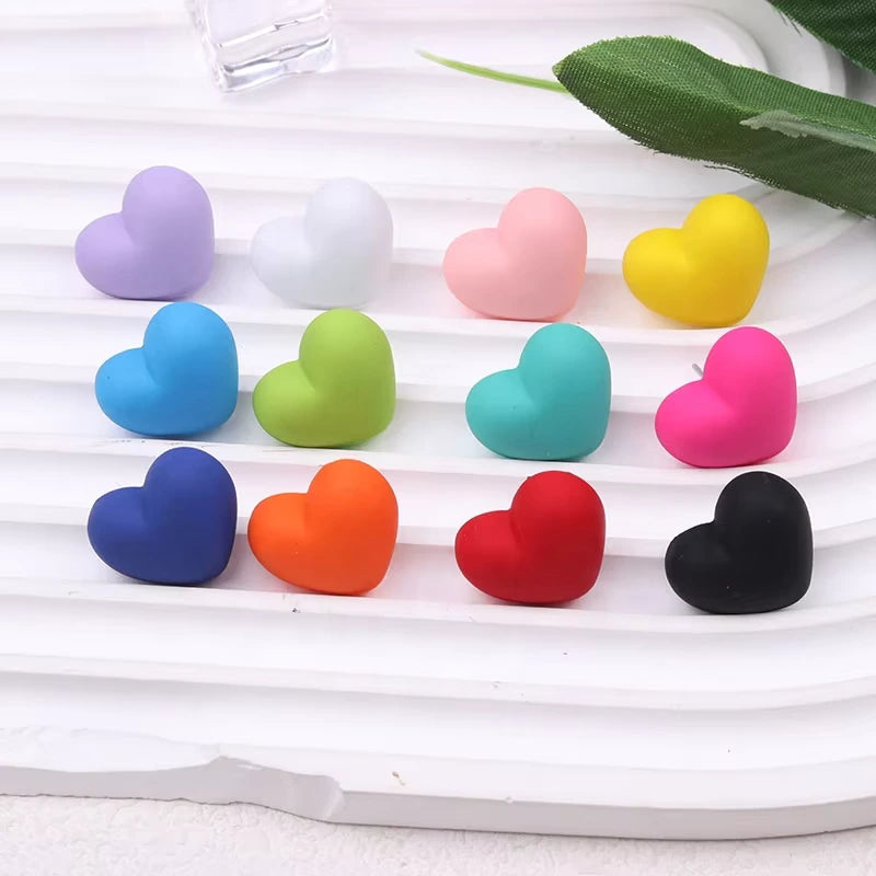 Heart Pop Stud Earrings