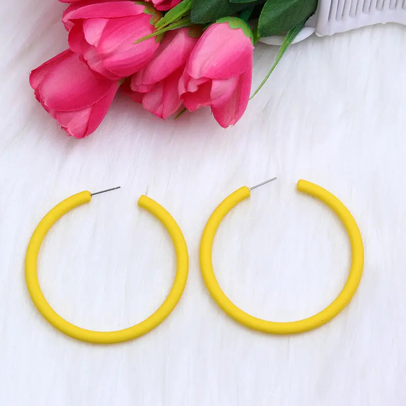 Spectrum Hoops Earrings