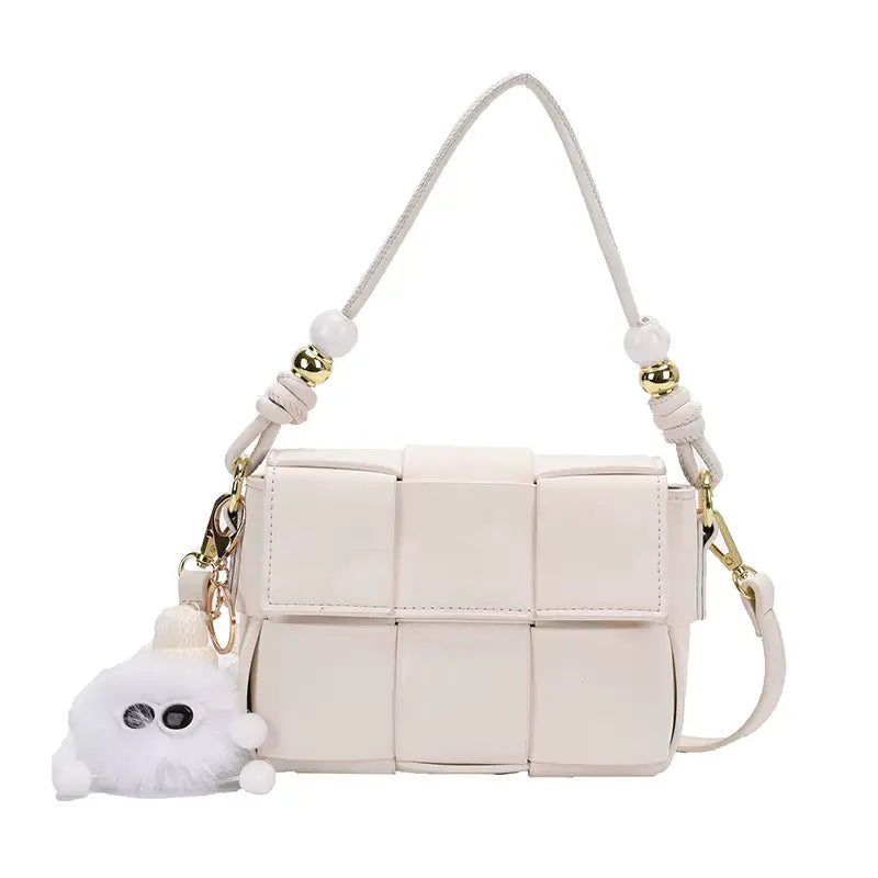 Ivory Woven Bag
