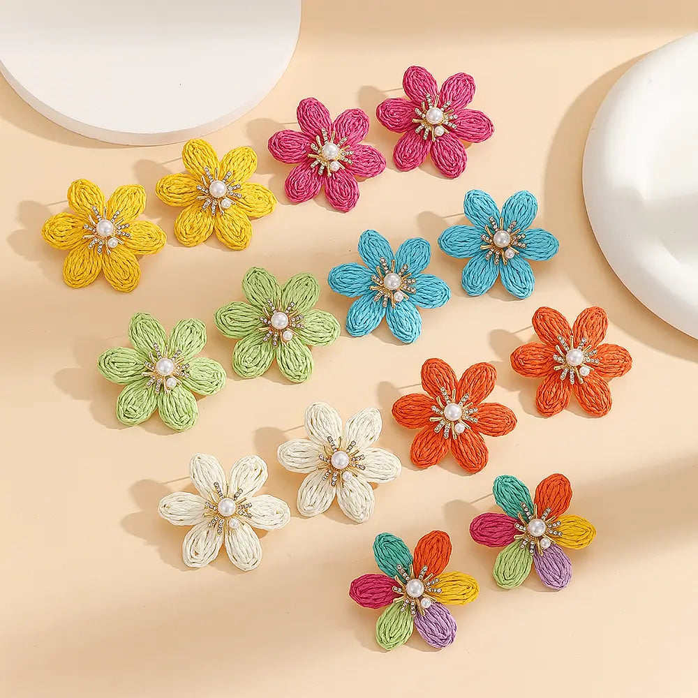 Pearlwoven Flora Earrings